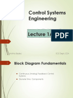 LECTURE - Block Diagram Fundamentals