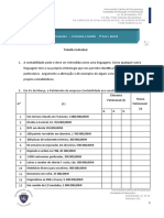 Exercícios para Trabalho Individual