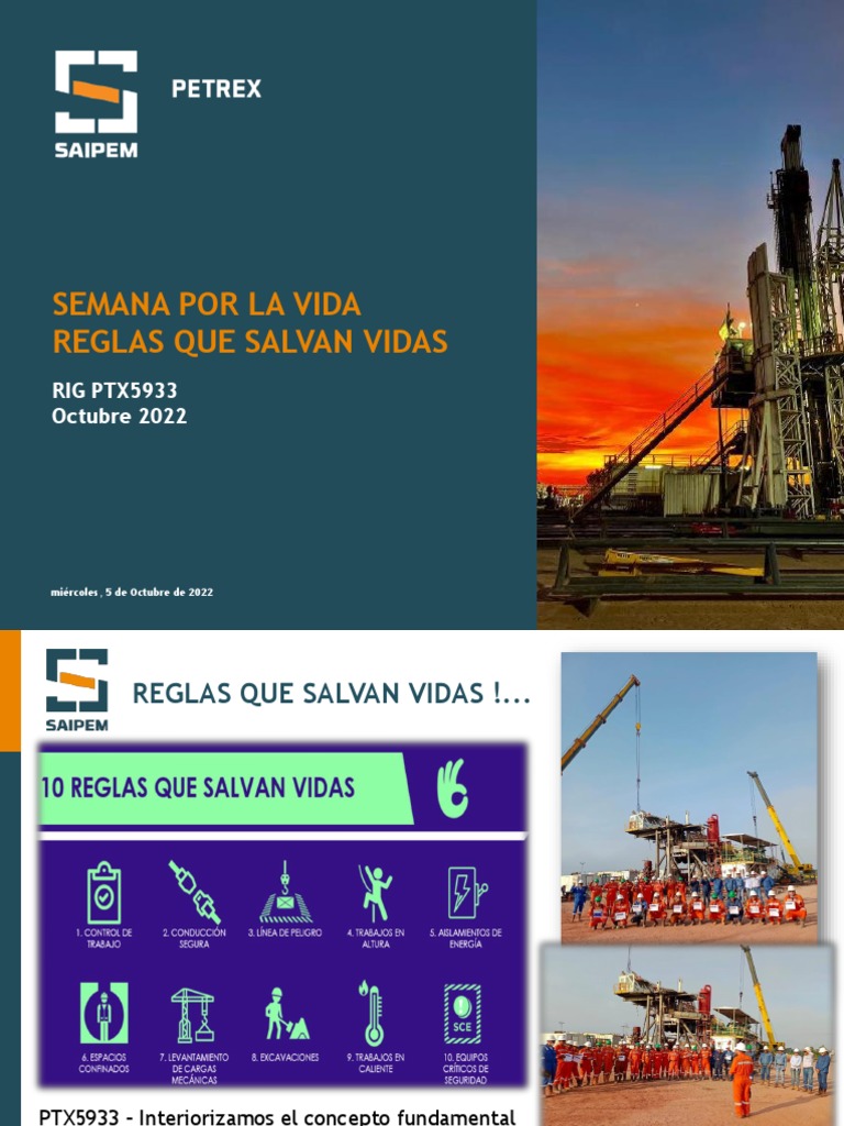 Reglas de Seguridad que Salvan Vidas | PDF