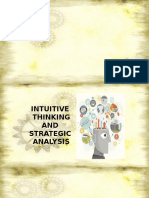 Intuitive Thinking and Strategic Analysis Compress 1