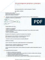 Diseño de La Investigación (Propósito y Principio)