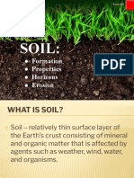 Soil Formation, Properties & Erosion