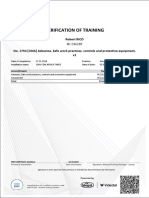 Detailed E-Learning Report For Selected Person RICO Robert