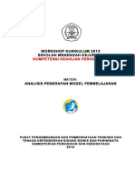 Analisis Penerapan Model Pembelajaran