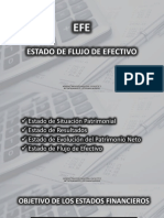 EFE - Estado de Flujo de Efectivo RESUMEN