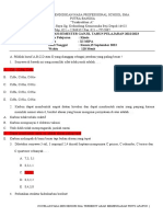 Soal Pra PTS Kimia Kelas Xi Mipa 2022.23 (Siswa)