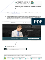 Manual de Instalacao para Uso Do Certificado Digital Token