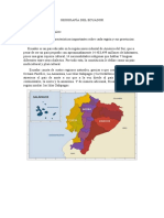 Geografía Del Ecuador. Tarea. Unidad1.katherineaguirre