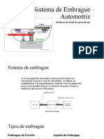 Sistema de Embrague Automotriz