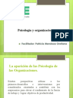 Psicología y Organizaciones PM