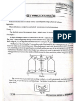 Physical Balance Theory