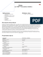 Eastman TXIB™ Formulación Aditivo - TDS Compañía Química Eastman