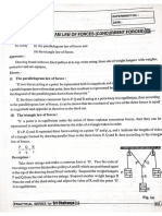 Parallelogram Law of Forces Theory For Jee