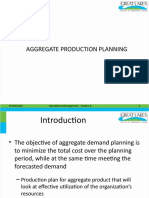 Aggregate Planning