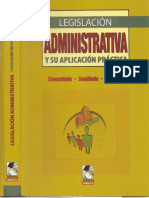 Legislación Administrativa y su aplicación práctica