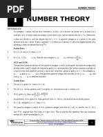 Number Theory