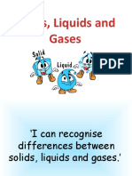 Differences between Solids, Liquids and Gases (39 characters