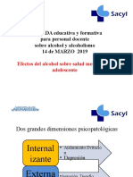 Alcohol, Adolescente y Psicopatología Asociada