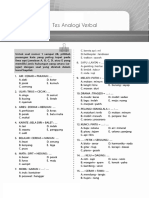 Analogi Soal + Pembahasan Paket 1