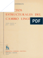 270 Anderson, James Maxwell - Aspectos Estructurales Del Cambio Lingüístico
