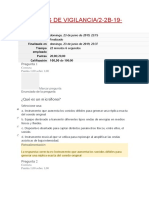 SISTEMAS DE VIGILANCIA. Examen 23-06-2019