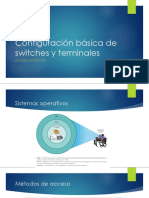 Configuración Básica de Switches y Terminales