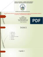 Descontaminación de Los Fluidos de Perforación Haciendo Uso Del Método Químico Cuando El Contaminante Es Cemento