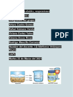 Quimica Disoluciones, Coloides, Suspenciones