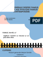 Noțiuni Generale Despre Familie. Probleme Ale Evoluției Familiei Contemporane