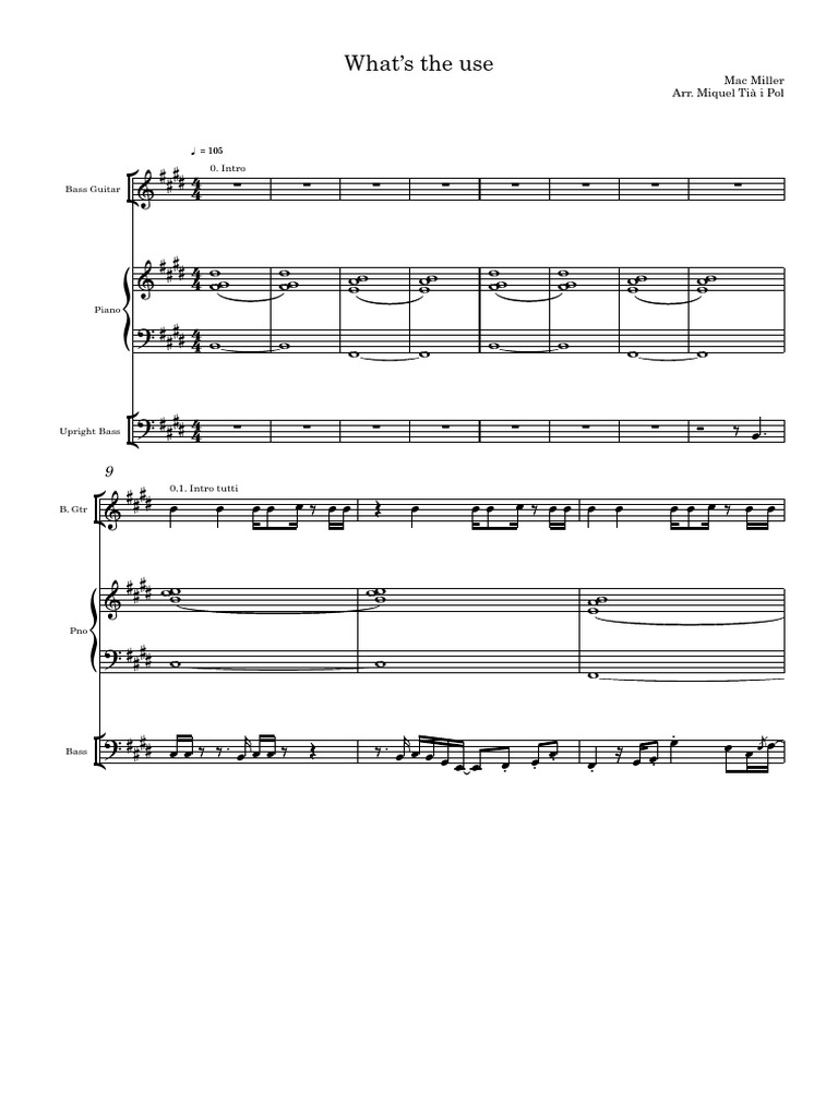 Mac Miller: What's the Use Chords | PDF | Popular Music | Celtic ...