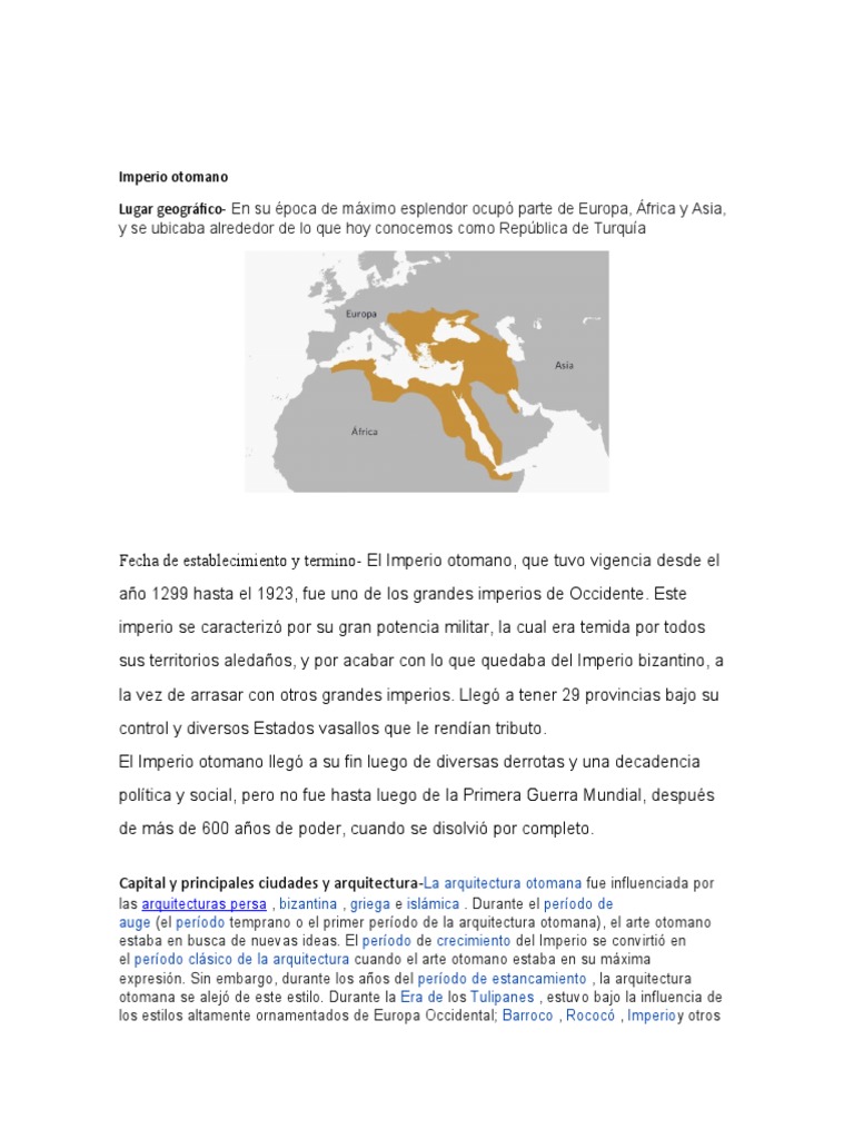 Imperio Otomano | PDF | imperio Otomano | Corrí