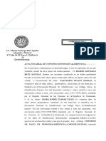 ACTA NOTARIAL DE CONVENIO DE PENSION ALIMENTICIA - Modificada2022