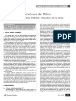 Asociaciones público-privadas: mitos y realidades