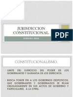 Jurisdiccion Constitucional y Mecanismos Defensa Constitucional 1