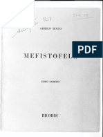 MEFISTOFELE Parte Coro Uomini