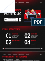 Series Screenwriter Portfolio by Slidesgo