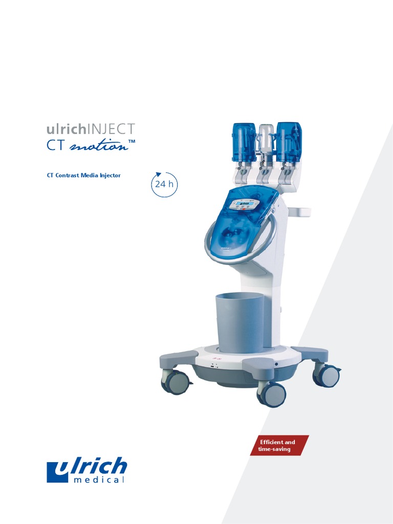CT Motion Contrast Injector Overview | PDF | Pump | Computing