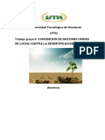 Convencion Sobre La Desertificacion