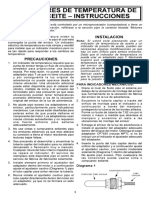 Manual Indicador Temperatura Aceite Sumpro - PDF 270814