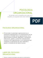 Psicologia Organizacional