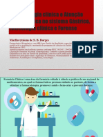 Farmacologia Clínica e Atenção Farmacêutica No Sistema Gástrico, Toxicologia Clinica e Forense