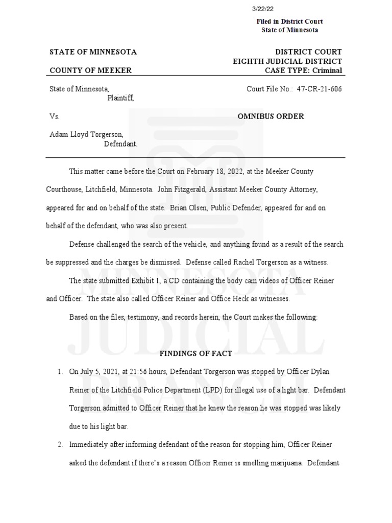 District Court Ruling and Memorandum | PDF | Probable Cause | Search ...