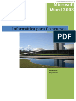 (Cliqueapostilas - Com.br) Microsoft Word 2003