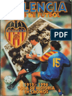 Valencia CF, Toda Su Historia en Cromos 1919-1996 (Este Colecciones)