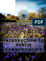 Introduction To Public Communication