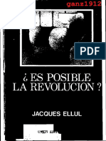 ELLUL, JACQUES - ¿Es Posible La Revolución (OCR) (Por Ganz1912)