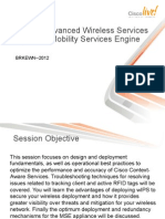 Download Deploying Advanced Wireless Services with the Cisco Mobility Services Engine by Cisco Wireless SN59970519 doc pdf