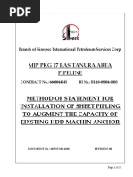 Method Statement For Pipeline Stringing | PDF | Pipe (Fluid Conveyance ...