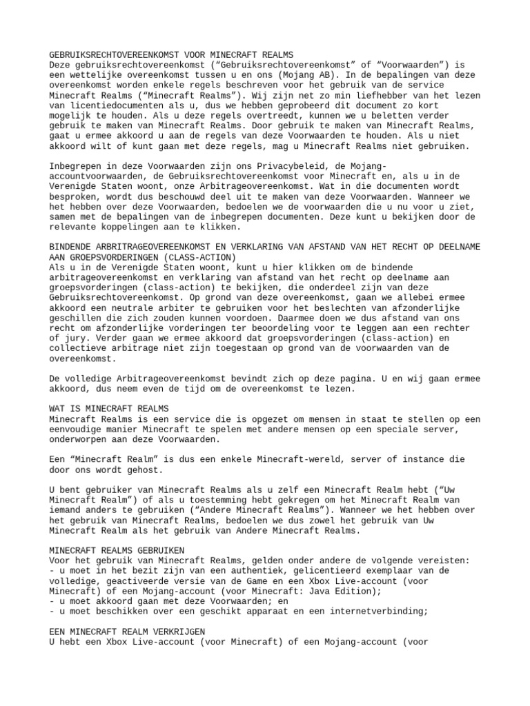Realms Eula NL NL | PDF