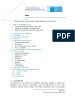 Planeación administrativa: conceptos, principios y tipos de planes